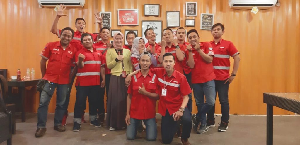 Dokumentasi kegiatan tim di lapangan